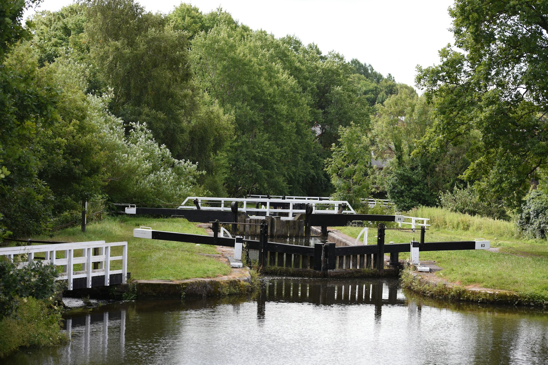a dock over a body of water